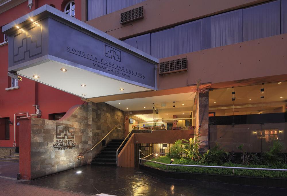 Socialtel Posada Miraflores Lima Bagian luar foto